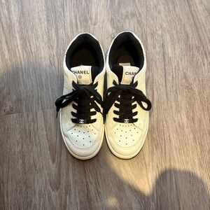 White and Black Sneakers